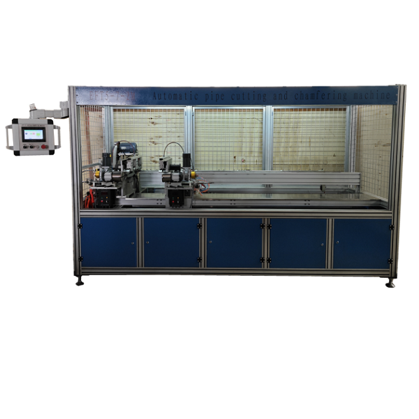 OUTER CASING CUTTING AND CHAMFERING MACHINE